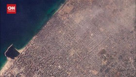 VIDEO: Melihat Kerusakan di Gaza Akibat Agresi Israel dari Satelit
