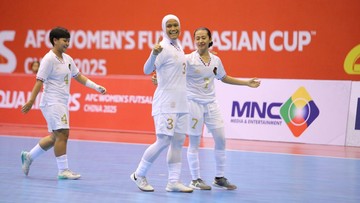 Berita Olahraga Terkini CNN Sport : Hasil Piala Asia Futsal Putri: Telat Panas, Indonesia Dibantai Jepang