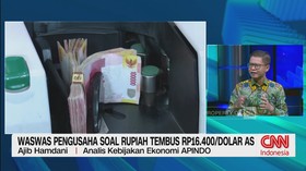 VIDEO: Waswas Pengusaha Terkait Rupiah Tembus Rp16.400 per Dolar AS