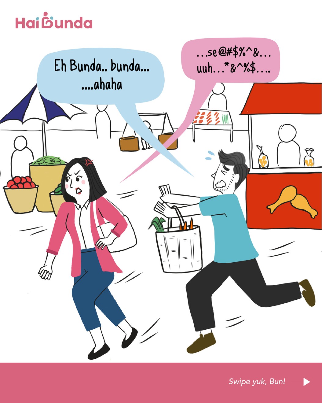 Komik HaiBunda Januari Kok Mihil Sih