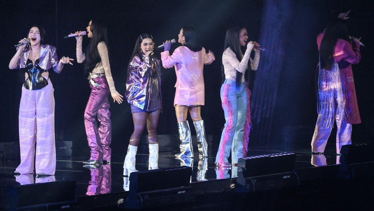 FOTO: Aksi Megah 5 Diva Indonesia di Konser Super Diva