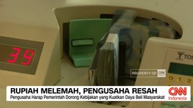 VIDEO: Rupiah Melemah, Pengusaha Resah