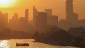 FOTO: Pemandangan Suram Bangkok Usai Berselimut Polusi Udara