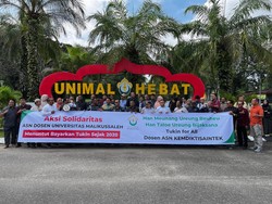 Dosen Unimal Aceh Demo Tuntut Pembayaran Tukin, Ancam Mogok Massal