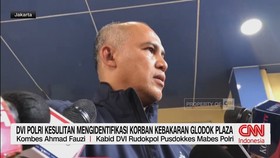 VIDEO: DVI Polri Kesulitan Identifikasi Korban Kebakaran Glodok Plaza