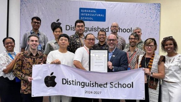 Ini Satu-satunya Sekolah di Surabaya yang Raih Penghargaan dari Apple