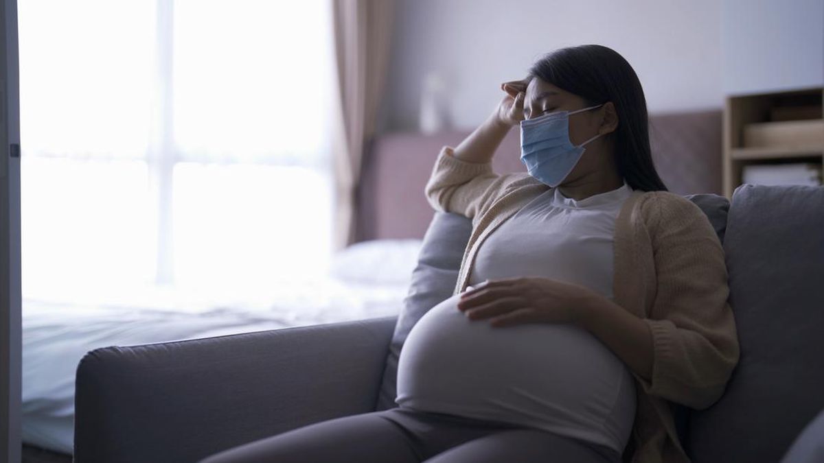 She's pregnant in the US