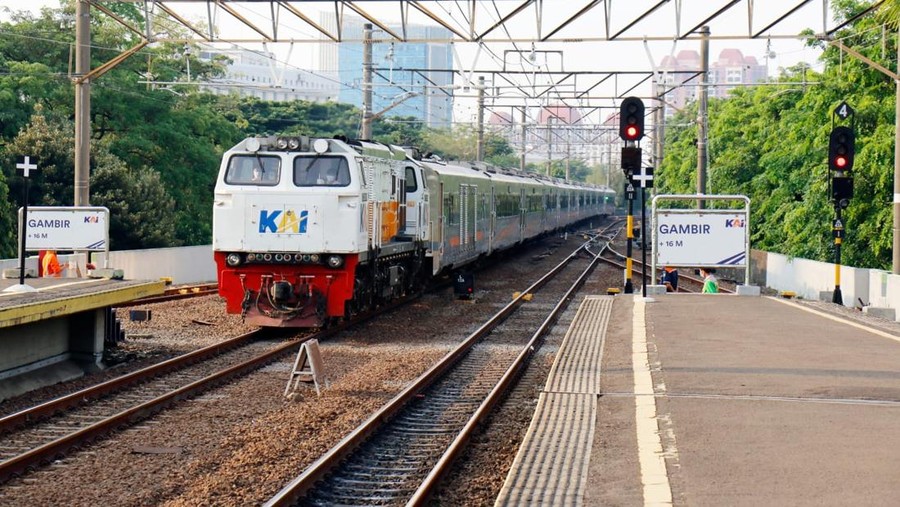 Ilustrasi kereta api