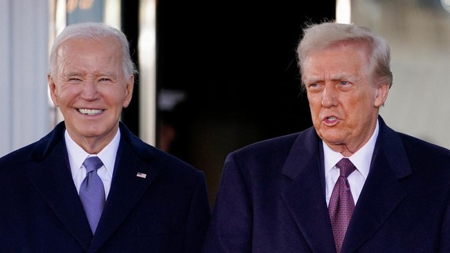 Joe Biden mengonfirmasi menulis surat untuk penggantinya jelang Donald Trump dilantik jadi Presiden ke-47 AS pada Senin (20/1).