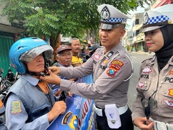Jukir di Kota Mojokerto Diedukasi Tertib Lalu Lintas