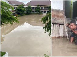 Dampak Banjir Bima Meluas, Kompleks Kantor Bupati Terendam-Warga Mengungsi