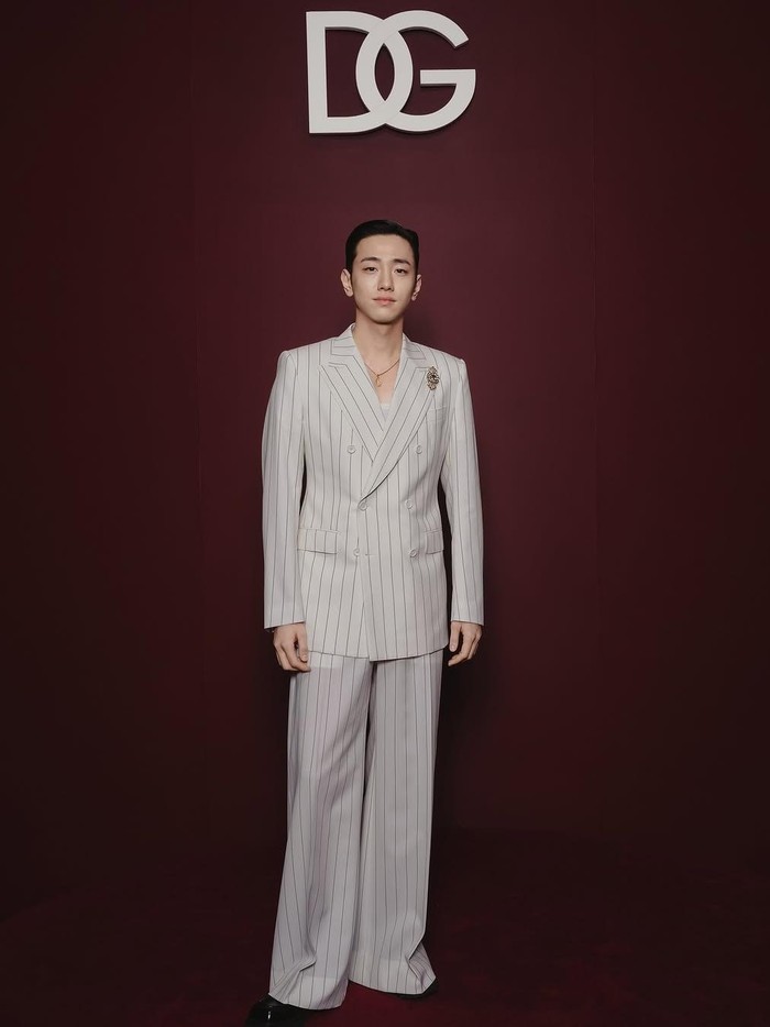 Nam Yoon Su di Dolce & Gabbana show