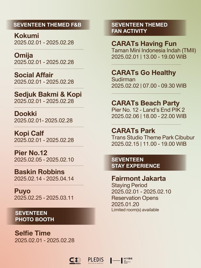 SEVENTEEN [RIGHT HERE] WORLD TOUR IN JAKARTA: A CITYWIDE EXPERIENCE TO TAKE OVER JAKARTA