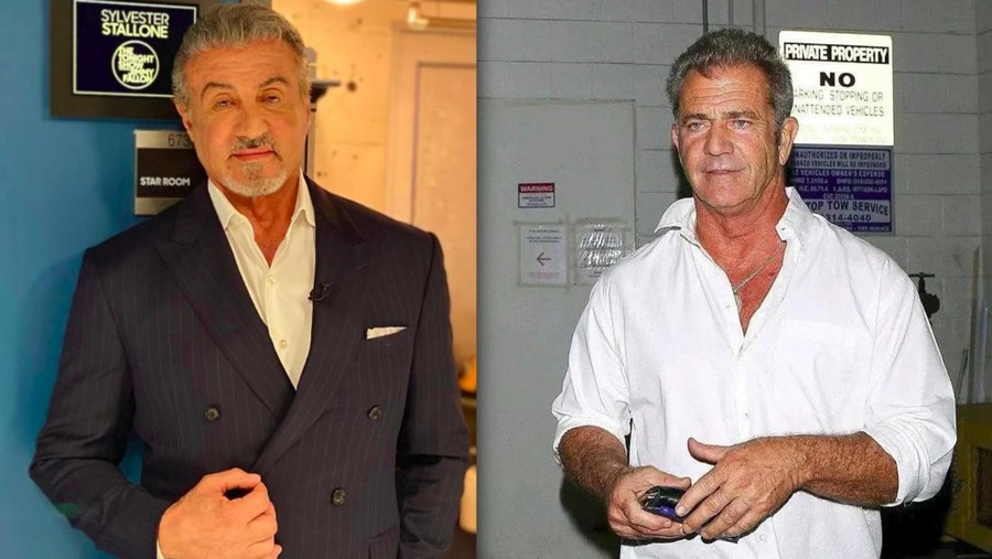 Sylvester Stallone & Mel Gibson