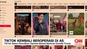VIDEO: TikTok Kembali Beroperasi di AS