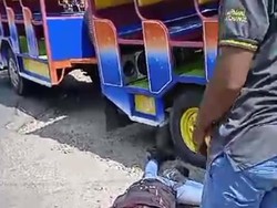 Viral RX King Tabrak Kereta Kelinci di Ponorogo