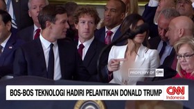 VIDEO: Bos-Bos Teknologi Hadiri Pelantikan Donald Trump