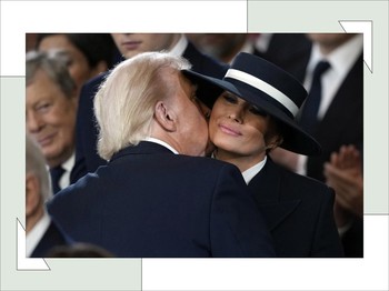 Mengintip Gaya Melania Trump di Pelantikan Presiden Amerika Serikat