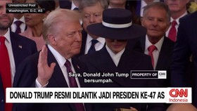 VIDEO: Donald Trump Resmi Jadi Presiden ke-47 AS