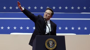 img-title Tangan Elon Musk di Pelantikan Trump Disorot, Dinilai Mirip Hormat Nazi