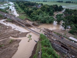 Imbas Banjir di Grobogan, Perjalanan KA di Daop 3 Cirebon Terganggu