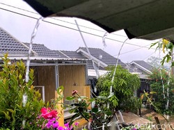Guyuran Hujan di Bandung Raya Pagi Ini