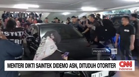 VIDEO: Menteri Dikti Saintek Didemo ASN, Dituduh Otoriter