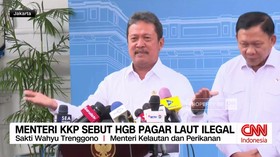 VIDEO: Menteri KKP Sebut HGB Pagar Laut Ilegal