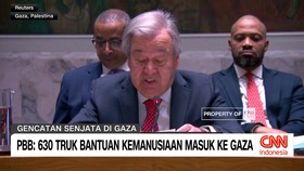 VIDEO: PBB: 630 Truk Bantuan Kemanusiaan Masuk ke Gaza