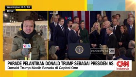 VIDEO: Parade Pelantikan Donald Trump sebagai Presiden AS