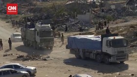 VIDEO: Gencatan Senjata Israel-Hamas, Ratusan Truk Bantuan ke Gaza