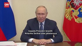 VIDEO: Vladimir Putin Ucapkan Selamat Trump Dilantik Jadi Presiden AS