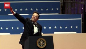 VIDEO: Gestur Elon Musk Dianggap Fasis saat Pelantikan Donald Trump