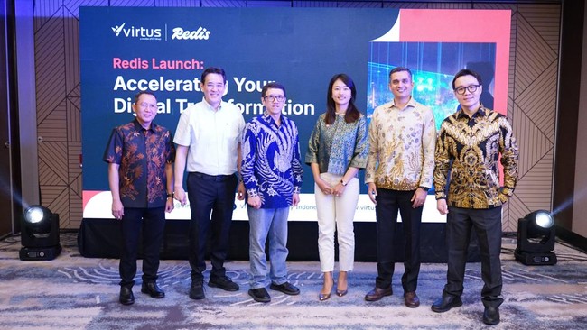 PT Virtus Technology Indonesia, penyedia solusi infrastruktur digital di bawah naungan CTI Group, resmi menjadi eksklusif distributor Redis di Indonesia.