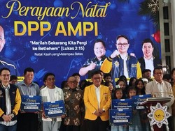 Menteri UMKM hingga Aburizal Bakrie Hadiri Perayaan Natal AMPI