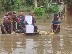 168 Rumah di Ngawi Terendam Banjir Bengawan Solo, Ketinggian hingga 1,5 M