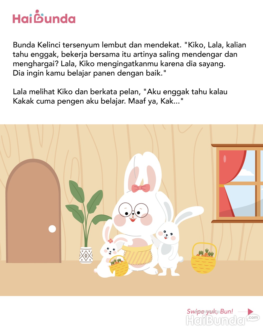 Cerita Fabel: Pelajaran di Kebun Wortel