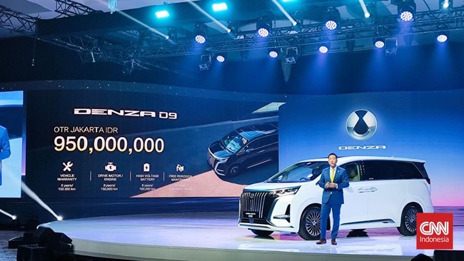 Denza D9 dijual Rp950 juta, sementara pesaingnya dibanderol lebih dari Rp1 miliar.