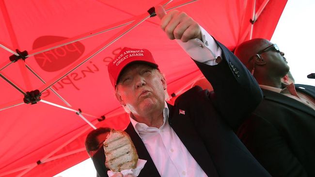 Makanan jadi kebutuhan harian setiap orang, tak terkecuali Presiden AS Donald Trump. Apa saja makanan favorit Donald Trump?