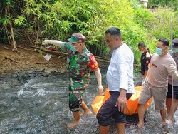 Misteri Mayat di Sungai Ulakan, Tubuh Membengkak-Diduga Meninggal 2 Hari