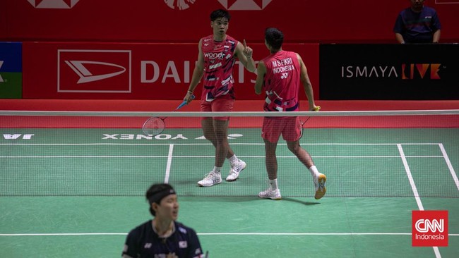FOTO: Luar Biasa di Game 2, Daniel/Fikri Melaju di Indonesia Masters