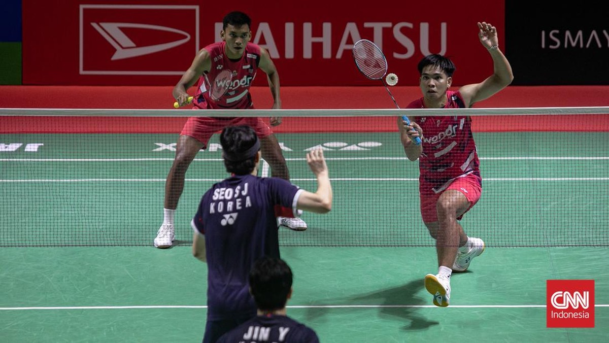 FOTO: Luar Biasa di Game 2, Daniel/Fikri Melaju di Indonesia Masters