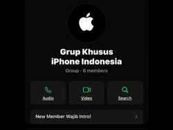 Heboh Grup Chat Khusus Pengguna iPhone, Ada  HTM dan Syaratnya, Apa Saja?