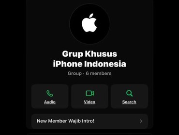 img-title Heboh Grup Chat Khusus Pengguna iPhone, Ada HTM dan Syaratnya, Apa Saja?