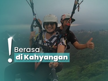 Cobain Naik Paralayang di Dieng, Dibutuhkan Adrenalin Tinggi