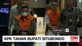 VIDEO: KPK Tahan Bupati Situbondo