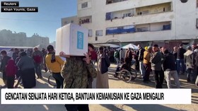VIDEO: Hari Ke-3 Gencatan Senjata Israel-Hamas: Bantuan Terus Mengalir