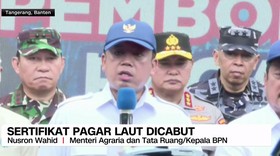 VIDEO: Sertifikat Pagar Laut Dicabut