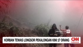 VIDEO: Hujan Lebat Hambat Pencarian Korban Longsor di Pekalongan