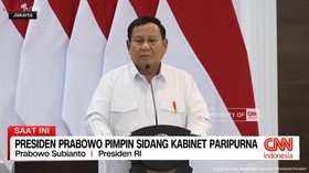 VIDEO: Presiden Prabowo Pimpin Sidang Kabinet Paripurna
